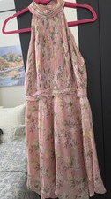 Mac Duggal Floral Chiffon Dress