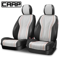 CAAP Driven Universal Touring Series Front Row Set Seat Covers Protector Grey