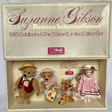 Steiff Goldilocks The Three Bears 1985 Limited Edition 3558/5000 Complete Box