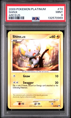 Shinx graded PSA 9 for sale on eBay