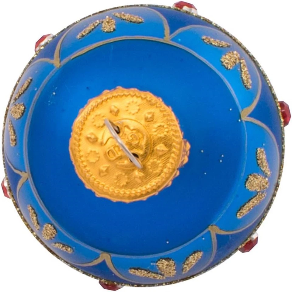 Adorno de Navidad de Cristal Kurt Adler, Huevos Decorativos Miniatura (Pack de 9) Foto 4 de 4