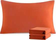 Standard Pillowcase Set - 2 Pack Brushed Microfiber 20X26 Pillowcases - Soft, Wr