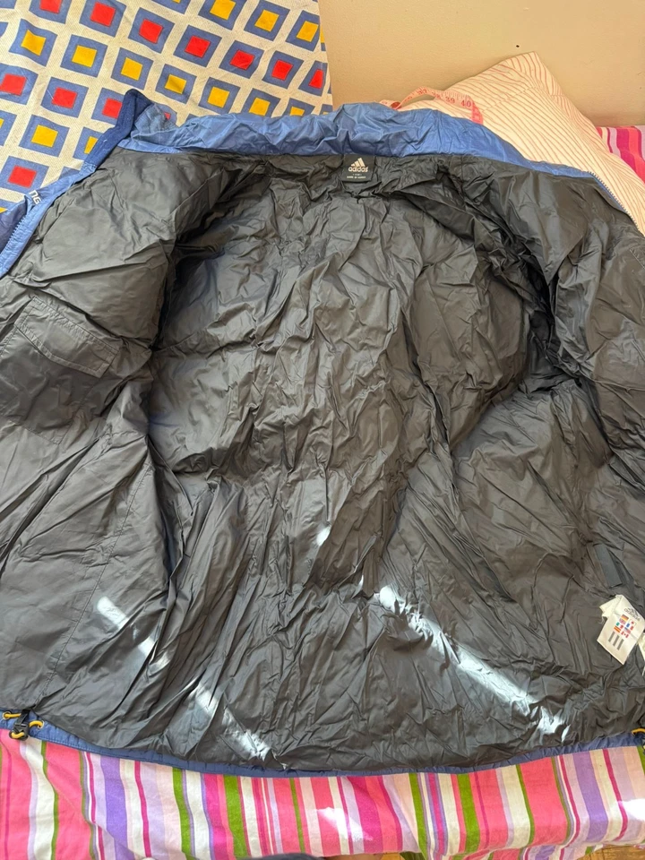 Adidas Men's Blue 800 Down Nuptse Size 110 - Image 3 of 4