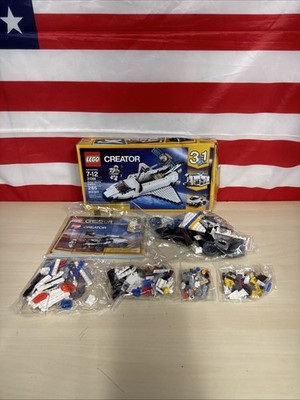 LEGO Creator 31066 Space Shuttle Explorer New Open Box Retired