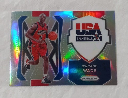 Dwyane Wade [Silver Prizm] #4 2021 Panini Prizm USA card