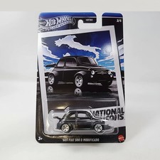 Hot Wheels 2025 1960s Fiat 500 D Modificado Silver Series 3/5 National Icons