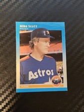 Mike Scott 1987 Fleer Classic Miniatures Mini #99 Houston Astros 