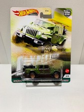 Hot Wheels Premium Car Culture Hyper Haulers 20 Jeep Gladiator Green 3/5