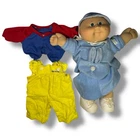 1985 Cabbage Patch Preemie Doll VINTAGE TOY March Of Dimes blue eyes