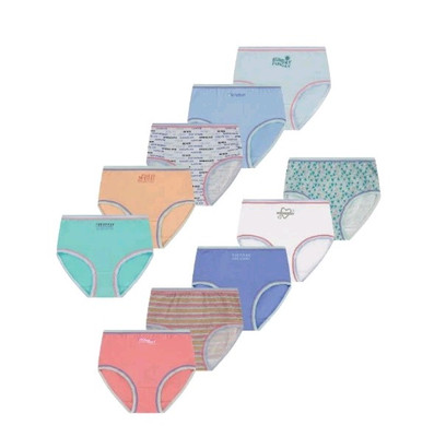 New Wonder Nation Girls Package Of 10 Briefs Size 18 plus. free shipping. 