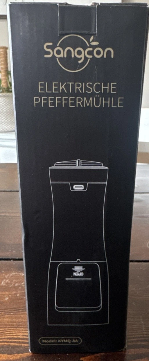 Electric Salt and Pepper Grinder 2 IN 1 - USB RECHARGEABLE