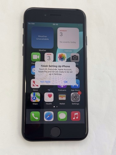 Apple iPhone SE 3rd Gen. - 64GB Midnight (Unlocked) EXCELLENT COND 100% BATTERY - Afbeelding 2 van 6