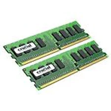 Crucial PC2-6400 4 GB DIMM 800 MHz DDR2 SDRAM Memory (CT2KIT25664AA800)
