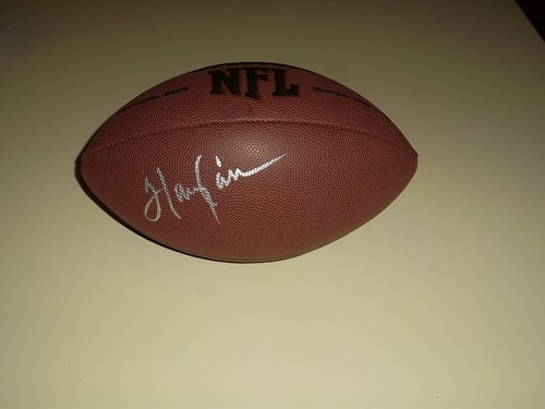 Harry Carson Hand Signed Wilson Football NFL Hall Of Fame JSA #J50720 - Picture 3 of 4