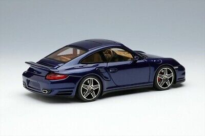 VISION 1/43 Porsche 911 (997) Turbo 2006 Aqua Blue Metallic VISION 1/43 Porsche 911 (997) Turbo 2006 Aqua Blue Metallic