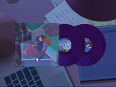LOFI GIRL Sleepless Night Opaque Purple Vinyl LP