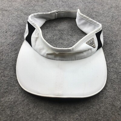 Columbia Hat Cap Visor White Adjustable Mountains Hiking