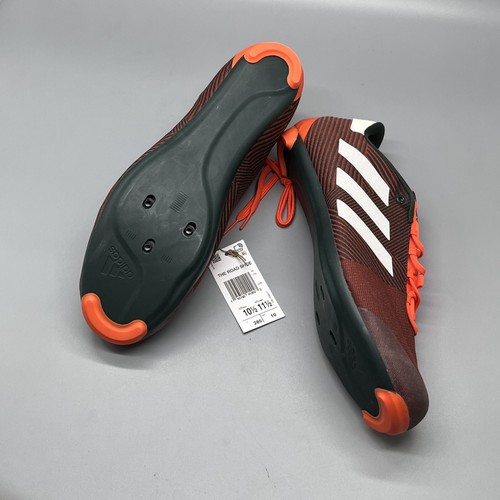 adidas The Road Shoes Men’s Bicycling Shoes Size 10.5 Impact Orange GY6810 New - Picture 4 of 6