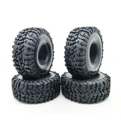 4PCS 120MM 1.9 Inch Soft Tires For SCX10 90046 D90 TRX4 Truck Crawler 1 ...