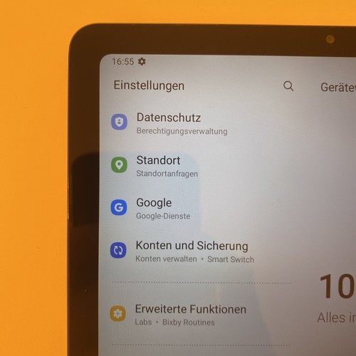 SAMSUNG GALAXY TAB S6LITE SM P610 (WIFI, Tablet, 64 GB, Lesen! #122 - Bild 7 von 9