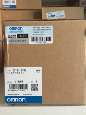 New Original Omron Temperature Sensor Unit CP1W-TS102 Free Expedited Shipping