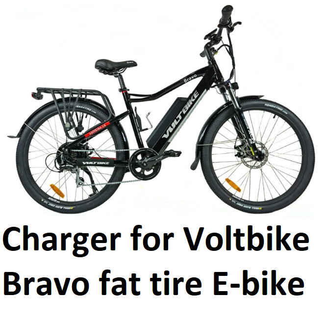 🔥  power supply battery Charger for VoltBike Bravo fat tire electric bike