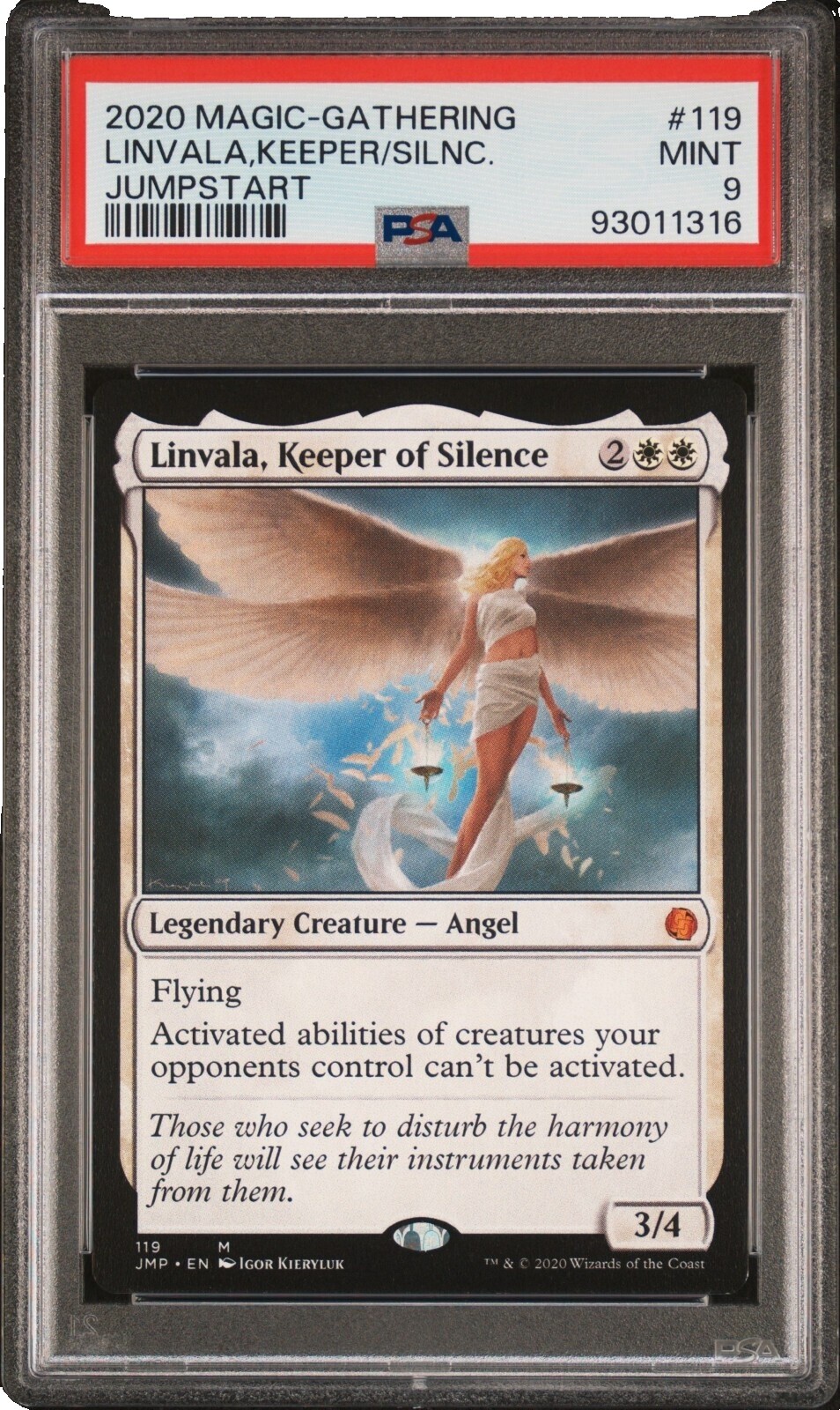 of Keeper MTG《静寂の守り手、リンヴァーラ⁄Linvala, Silence(MM3 純
