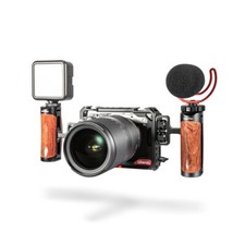 Universal Camera Cage Metal Stabilizer Side Grip Handle for Sony Canon Nikon