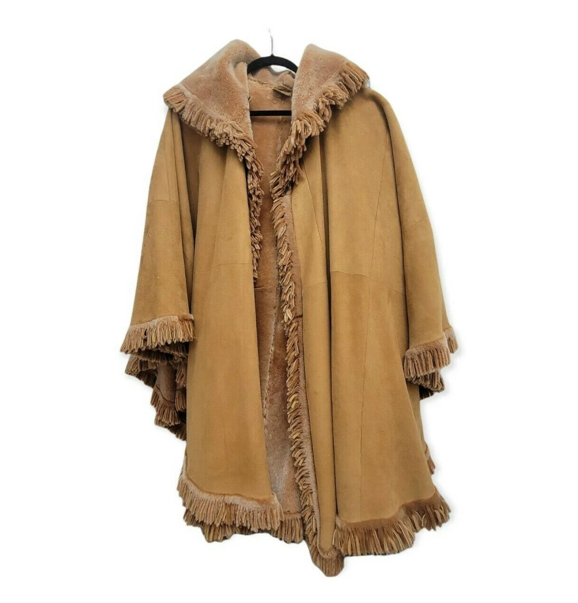Designer outlet shearling coat