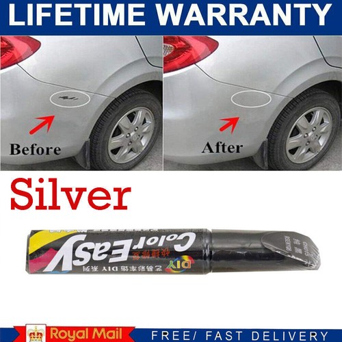 silver Touch Up Pen Auto Paint Repair Pen Professional DIY Car Scratch