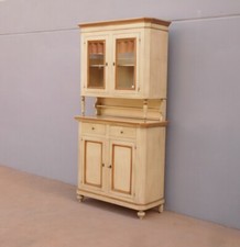 Credenza buffet doppio corpo con alzata a due ante, laccata, '900!