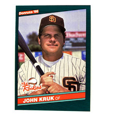 John Kruk 1986 Donruss the Rookies Rookie Card #42 MLB San Diego Padres. rookie card picture