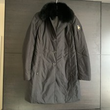 Womens Originale Refrigiwear With Fur Collar Coat Size 12-14