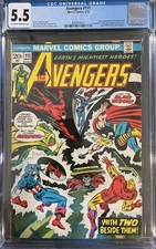 The Avengers #111 1973 Black Widow Joins The Avengers CGC 5.5