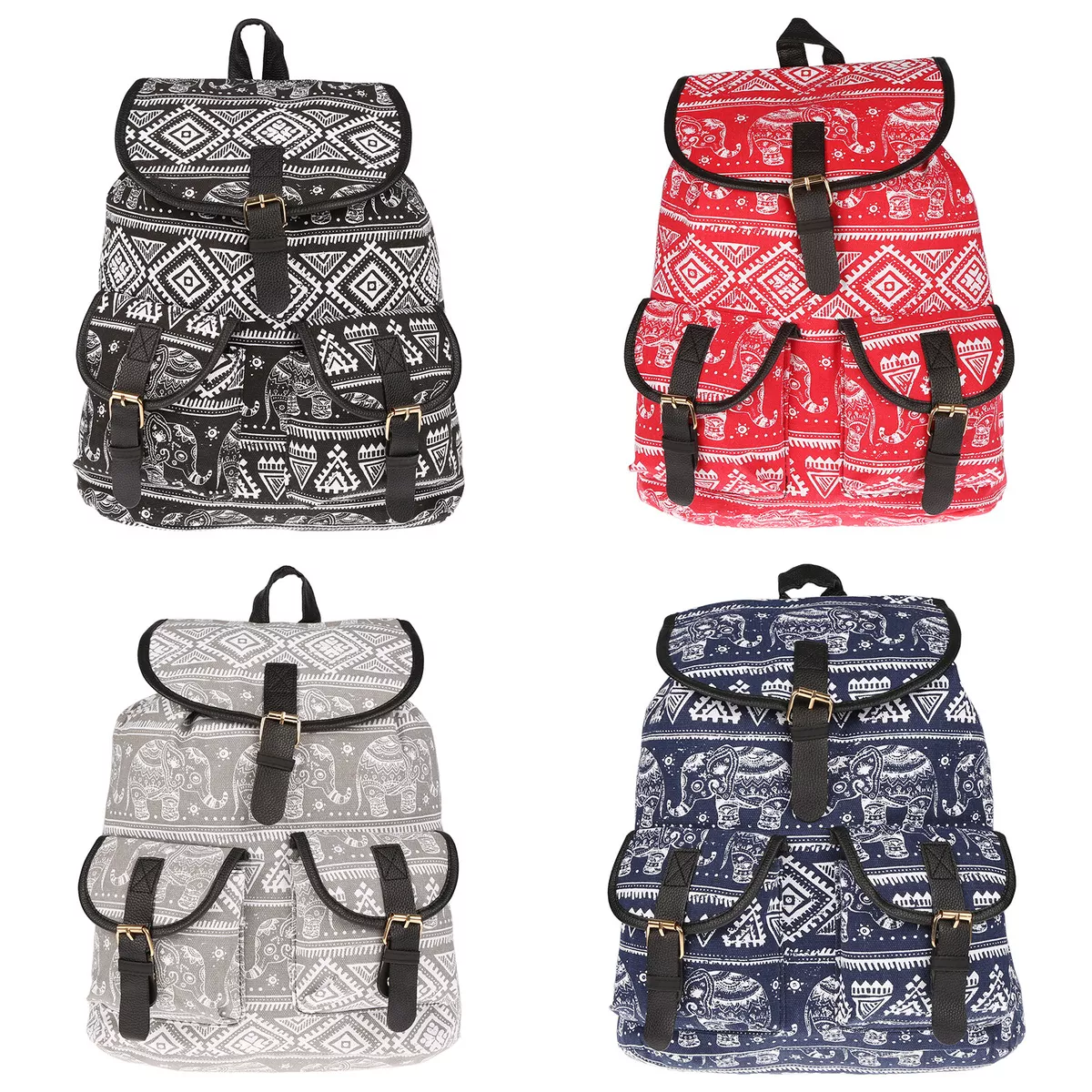 Zaino shop donna tela