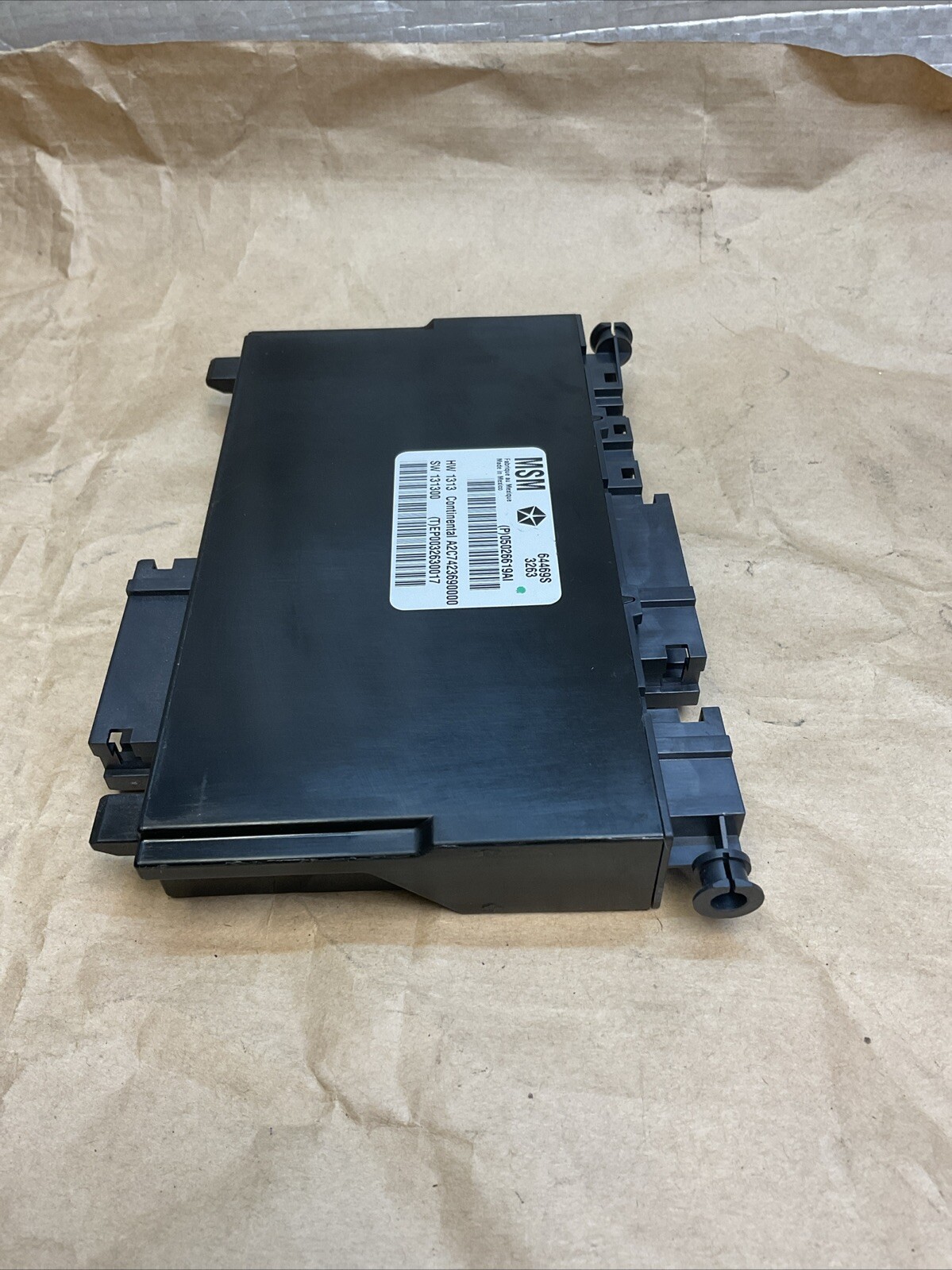 14-17 Maserati Quattroporte Ghibli Front Left Seat Control Module OEM 05026619AI