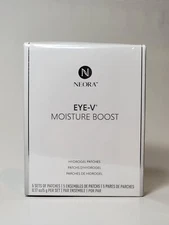 Neora Eye-V Moisture Boost Hydrogel Patches 5 Sets of Patches NEW Box Exp 12/25