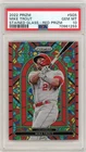 2022 Panini Prizm MIKE TROUT Red Stained Glass - PSA 10