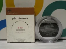 PUR MINERALS ~ 4-IN-1 PRESSED MINERAL MAKEUP ~ DEEP ~ .28 OZ
