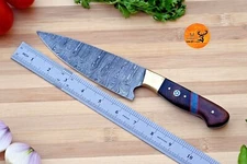 CUSTOM HANDMADE FORGED DAMASCUS STEEL STEAK KNIFE KITCHEN KNIFE CHEF KNIFE 2560