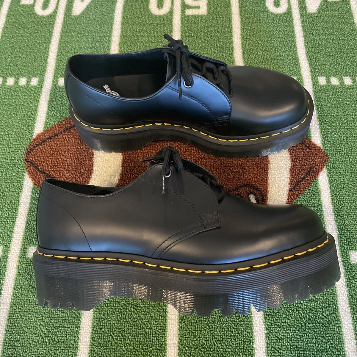 MARTENS Jarrick Lo Plain Toe Derby Smooth Leather Unisex Men's