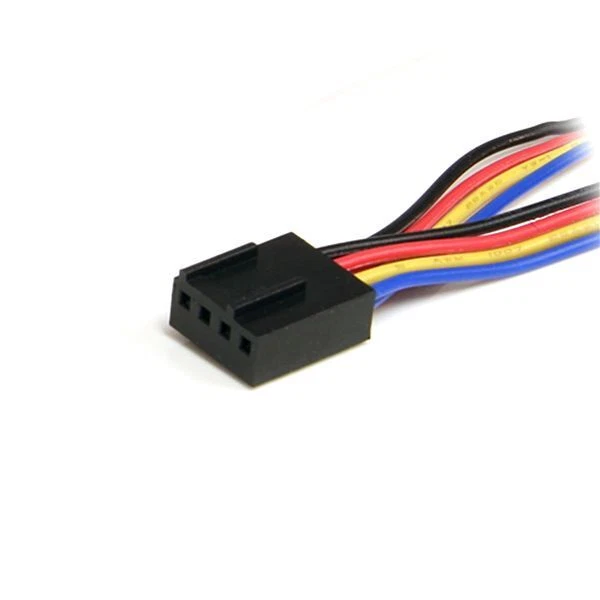 StarTech FAN4SPLIT12 12in (12") 4 Pin Cooling Fan Power Splitter Cable - Image 2 of 3