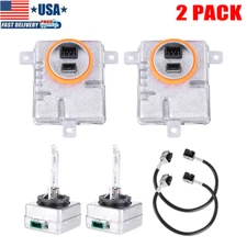 For 2011-2021 Chrysler 300 2 Pack Xenon Ballast HID D3S Bulb Kit Lamp Control