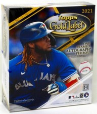 2021 TOPPS GOLD LABEL BASEBALL HOBBY 16 BOX CASE BLOWOUT CARDS