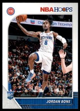 2019-20 Hoops Jordan Bone Detroit Pistons #240