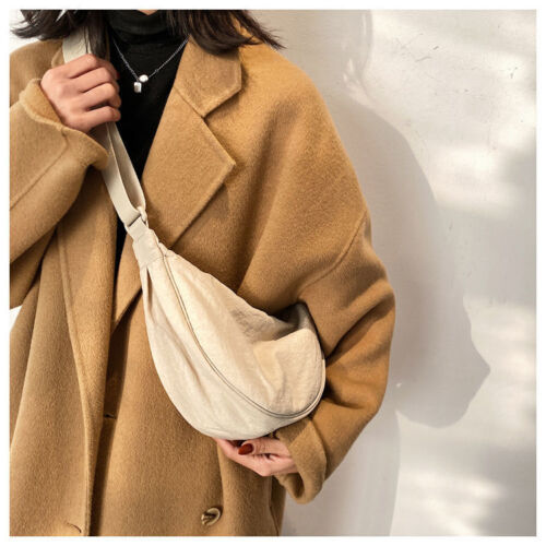 Borsa a tracolla donna mezzaluna tracolla borsa a tracolla borsa casual gnocchi regalo - Foto 31 di 32