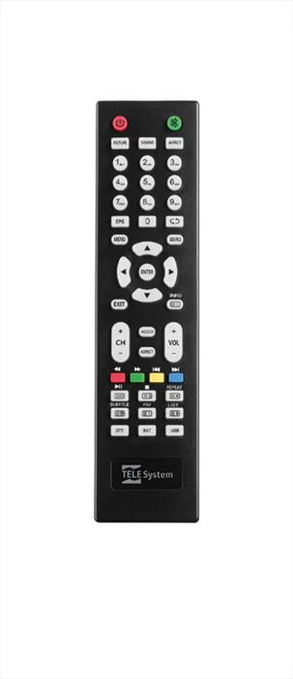 TV 32'' POLLICI LED USB HDMI TS32 LX10 DVB-T2/S2 HEVC 10bit Hotel Telesystem - Immagine 4 di 4