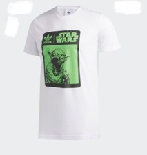 Adidas Star Wars Yoda T-shirt White Size M