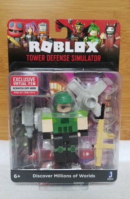 Jazwares ROBLOX Tower Defense Simulator Figure W/ Code for sale online | eBay