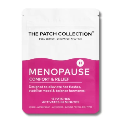 THE PATCH COLLECTION Menopause Comfort Patch | Sleep, Hormone Balance, Hot Flushes | 15 Pack